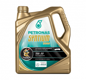 PETRONAS Syntium 3000 engine oil bottle